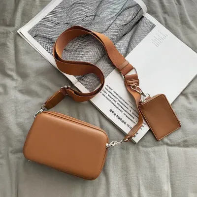 SHOULDER CASUAL ZIPPER CLOSURE BAG